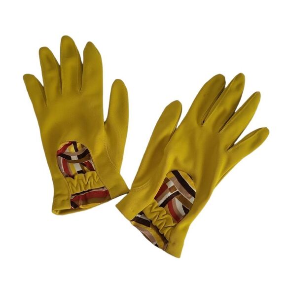 Glamour Glove Corp Accessories - Glamour Glove Corp Mustard Yellow Ladies Church Gloves One Size